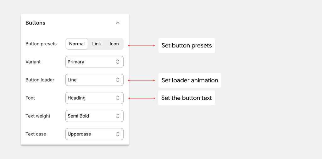 ormonte theme settings