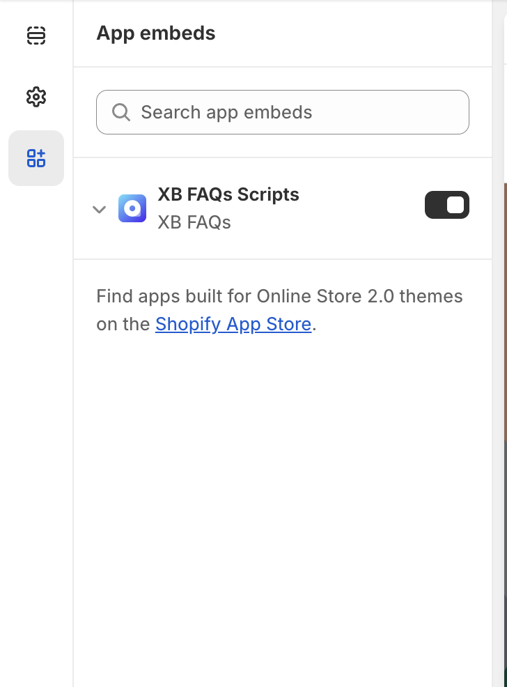 enable XB FAQs scripts